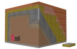 Zateplení fasády - MINERÁLNÍ ČEDIČOVÁ VATA