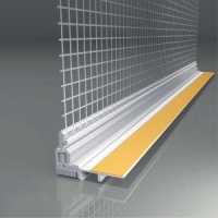 LIKOV LS2-30 PLUS, 2D Začišťovací okenní profil s perlinkou 100 mm | Délka 2,4 m