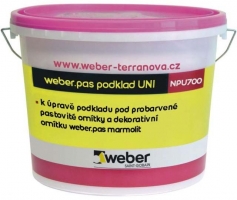 WEBER.PAS PODKLAD UNI  | Univerzální základní nátěr pod omítku