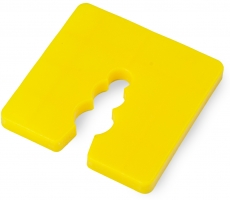 Vymezovací podložka pro zakládací profil 5 mm, ŽLUTÁ