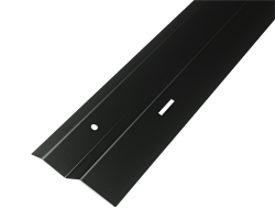 ZOFITHERM LNF Ukončovací AL lišta pro nopové fólie 70mm, 2m ČERNÁ 9005