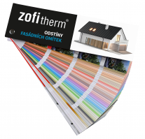 ZOFITHERM vzorník ODSTÍNŮ fasádních omítek 