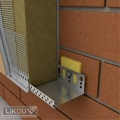 LIKOV LE-G Okapnicová lišta s tkaninou