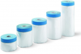 CQ zakrývací fólie s UV PVC samolepicí páskou