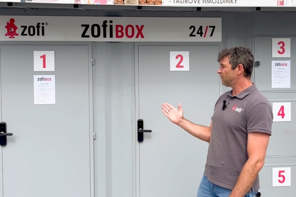 Osobní odběr eshopových objednávek - ZOFIBOX Olomouc 24/7